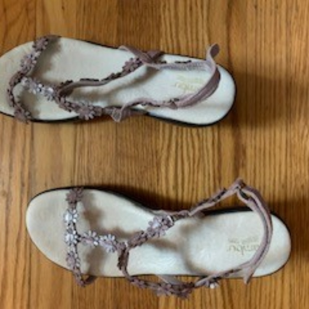 Jambu rose gold metalic Cybill Sandal Size 11